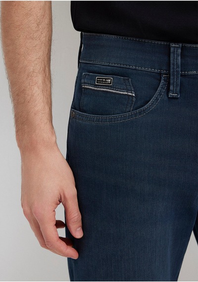Mavi Erkek Marcus Dark Foggy Jet Black Jean Pantolon 0035126972 Lacivert