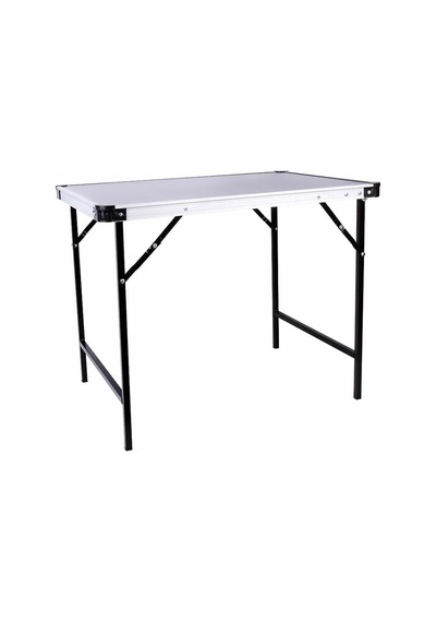 Out-2110 / Katlanır Piknik Kamp Masası Mdf Gri