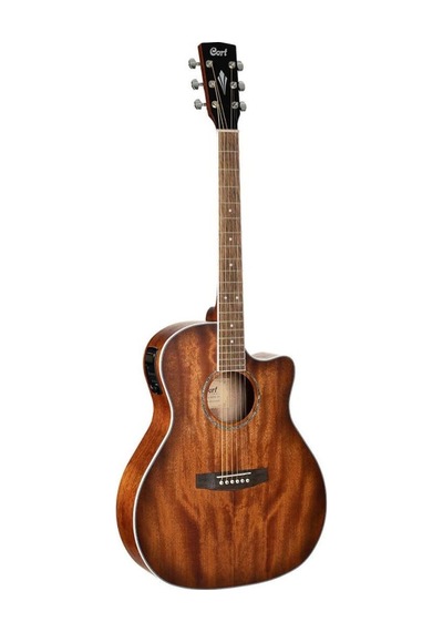 Cort Gamedx Mop Elektro Akustik Gitar, Grand Audıtorıum Kasa, Open Pore