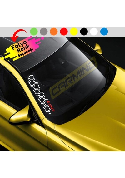 Hyundai I20 Petek Ön Cam Sticker