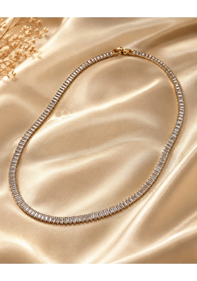 Baget Zirkon Taşlı Su Yolu Gold Çelik Kadın Kolye 316l Paslanmaz Çelik Premium Kalite, Üstün Dayanıklılık Renkli Baget Zirkon Taşlı Su Yolu Gold Çelik Kadın Kolye 316l Paslanmaz Çelik Premium Kalite, Üstün Dayanıklılık Renkli