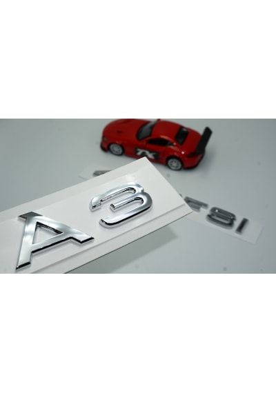 Audi A3 40 TFSi Krom ABS 3M 3D Bagaj Yazı Logo Ürün