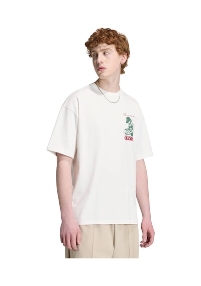 Clowhı Adidas Erkek Günlük T-shirt Quality Tee Ia5976 beyaz