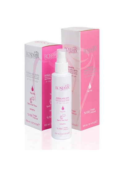 Rosemix - 851 - - Doğal Sprey Gülsuyu 150 Ml - 2 Adetlik - Matxzngz - Set Ürün
