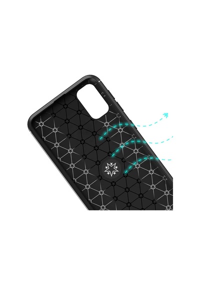Samsung Uyumlu Galaxy A81 Note 10 Lite Kılıf Zore Ravel Silikon Kapak Siyah