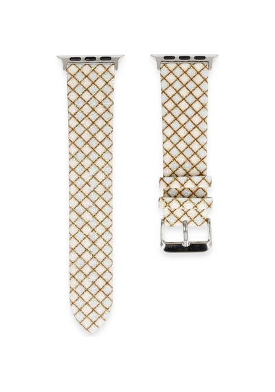 Watch 38mm Karo Motif Kordon - Mavi Diğer