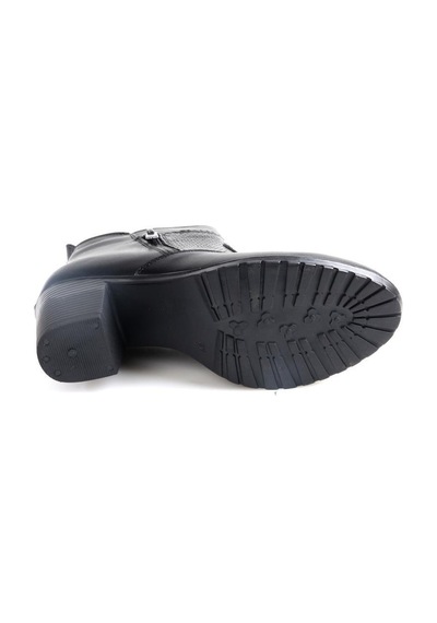 Scavia 02672 6,5 Cm Topuklu Orto Pedik Kadın Deri Bot - Ppc02672 001