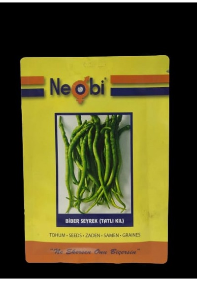 Neobi Tatlı Kıl Biber Tohumu 10GR