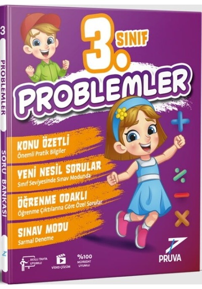 Pruva Akademi 3. Sınıf Problemler Soru Bankası