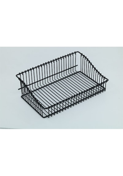 Güçlü Yapıştırma 8 Li Askı Rayı (55 cm) + 20x30 Ferforje Sepet