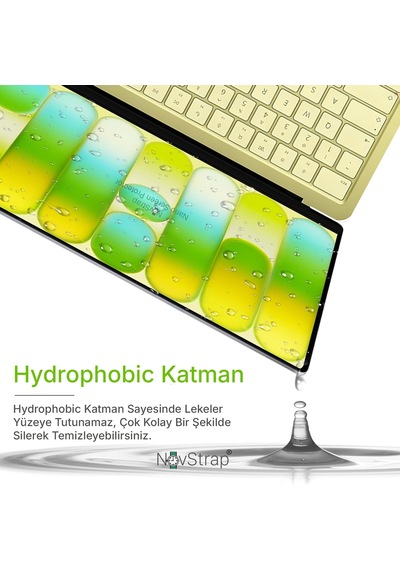 Novstrap Apple MacBook Neo 13 İnç A3404 A18 İle Uyumlu Ekran Koruyucu Parlak Nano Film Ultra İnce Hd