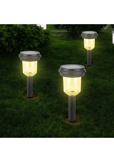Panther Pt-b117 Solar Led Bahçe Lambası Siyah