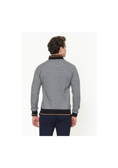 1039 Dewberry Erkek Sweatshırt-lacivert