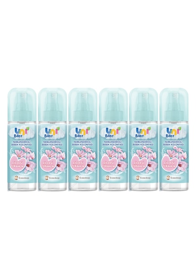 Uni Baby Bebek Kolonyası Çiçeksi Kokular 150 Ml 6'Lı