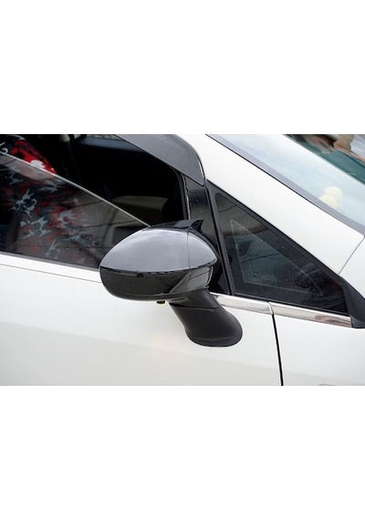 Fiat Linea Batman Yarasa Ayna Kapağı Piano Black Abs Plastik