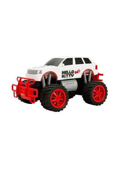 1:18 Suncon Jumbo Wheels Hello Kitty Usb Şarjlı Uzaktan Kumandalı Arazi Aracı Çok Renkli