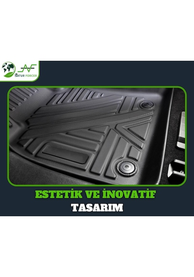 Opel Combo Panelvan 2011-2018 Uyumlu 4d Premium Havuzlu Paspas Bizymo