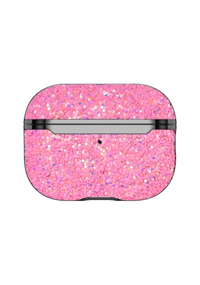 Onegif Apple Uyumlu Airpods Pro 2 nesil Bright Simli Kapak Pembe