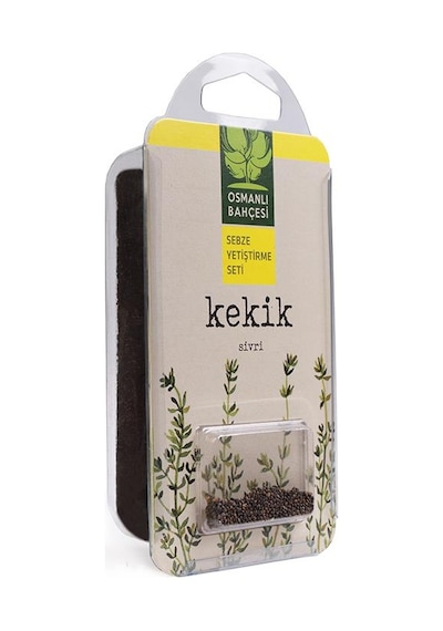 Osmanlı Bahçesi Yerli Kekik Tohumu Yetiştirme Seti