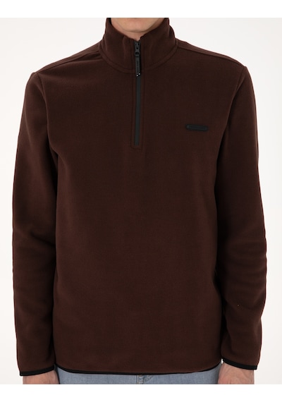 Pierre Cardin Erkek Kahverengi Sweatshirt 50314056-vr029 Kahverengi