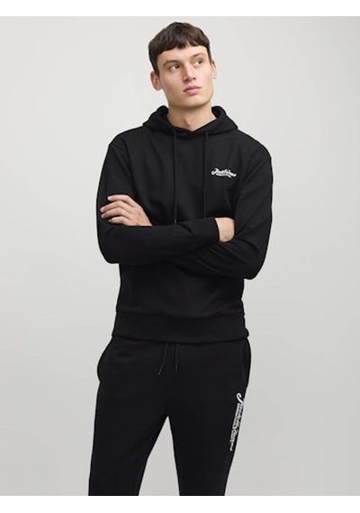 Jack & Jones Jjbeau Siyah Erkek Sweatshirt 12268436 Siyah