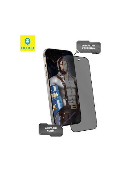 Samsung Uyumlu S24 Ultra Gözetleme Önleyici Hayalet Cam Ekran Koruyucu Hd Görüntü