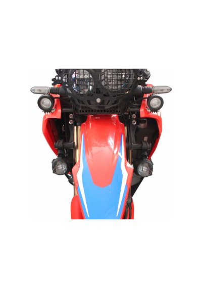 GP Kompozit Honda CRF250 / CRF300 Rally 2013-2024 Uyumlu Sis Farı Bağlantı Aksesuarı Siyah