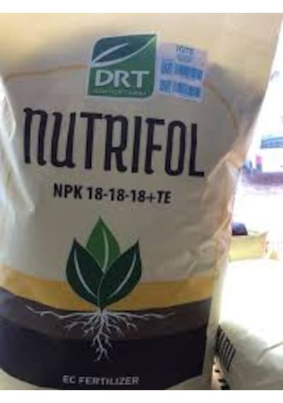 Drt Nutrifol 18-18-18+te 25kg Gübre