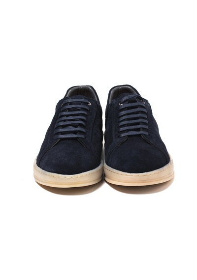 Navy Suede Sneaker Günlük Erkek Ka-26y-c27603 John May Formal Mavi