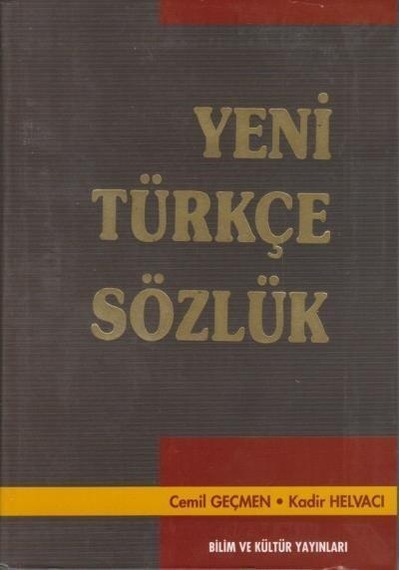Yeni Türkçe Sözlük - Cep Boy - Ciltli - 532 Sayfa