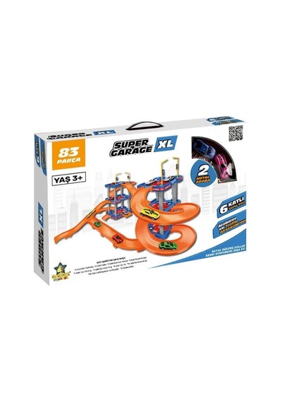 Er-202 Süper Garage Xl Otopark Set