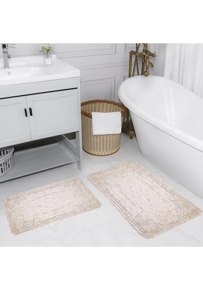Eliana Home Dijital Baskılı 2'li Banyo Paspas Takımı Lna5092 Be