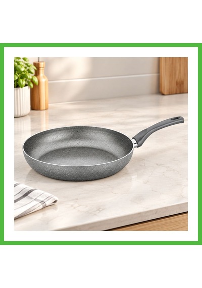 Vaveni Granit Tava 20 Cm Tek Saplı Arz