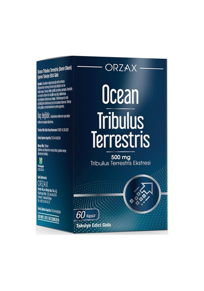 Orzax Ocean Tribulus Terrestris 500 Mg 60 Kapsül