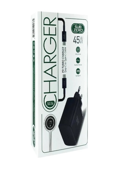 Subzero Type-c To Type-c 45w Hızlı Sg36