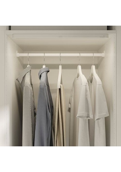 Ikea Altarlıden Askı Borusu, Beyaz, 60 Cm