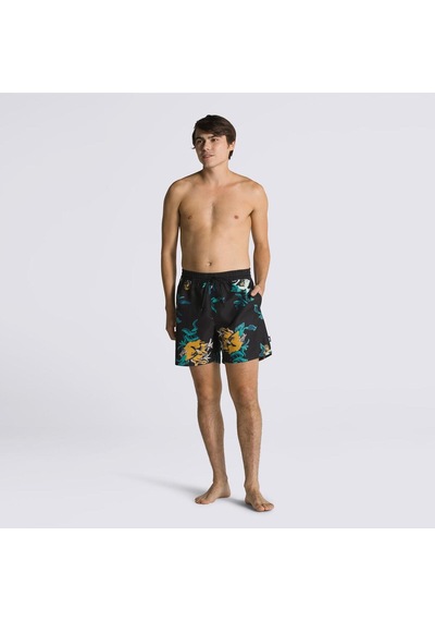 Vans Prımary Prınt Elastıc Boardshort Erkek Mayo Vn0008kubvb1 Siyah