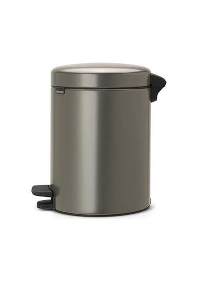 Çöp Kovası 5 L. Leman Gri Metal 3 X 11 5 X 11 5 Cm Çok Renkli