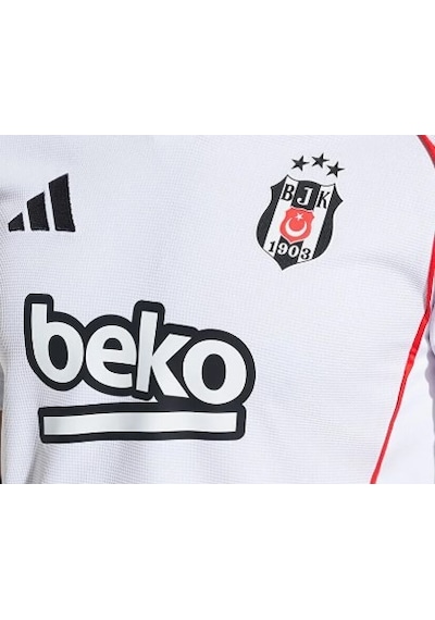 Lisanslı Adidas Beşiktaş Forma 25-26 Sezon Beyaz Forma
