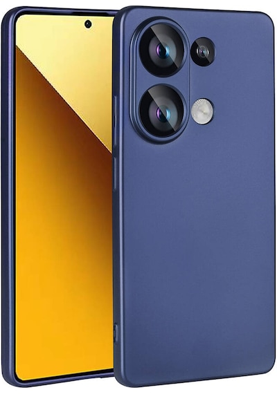 Goocamp Poco M6 Pro 4g Kılıf Premier Silikon Kapak - Lacivert Lacivert