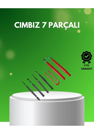 Ers 7 Parça Hassas Çelik Cımbız Seti Elektronik Ve Saat Tamiri İçin