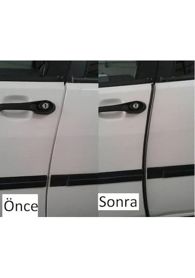 Araç Kapı Koruma Fitili Çarpma Çizik Önleyici Fitil U Tip İçi Çelikli Siyah 5 Metre
