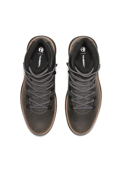 Timberland Hudson Road Mıd Lace Up Waterproof Chukk Gri