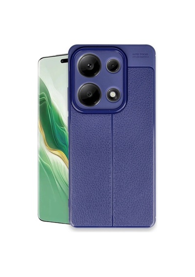 Herşeytrend Xiaomi Redmi Note 13 Pro 4g Kılıf Auto Focus Kapak - Lacivert Çok Renkli