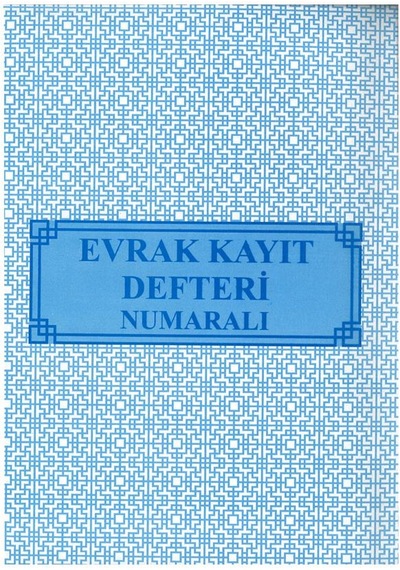 Evrak Kayıt Defteri Numaralı 22x32 Gelen - Giden 40 Yaprak Artlan