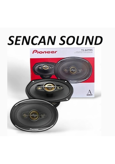 Pioneer Ts-a6998s 750w 150rms 5yollu 6x9 16x24cm Oval Hoparlör Takımı SENCAN SOUND
