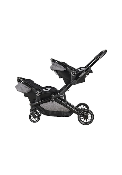 Prego İbiza Plus Travel Sistem İkiz Bebek Arabası 2223 Gri