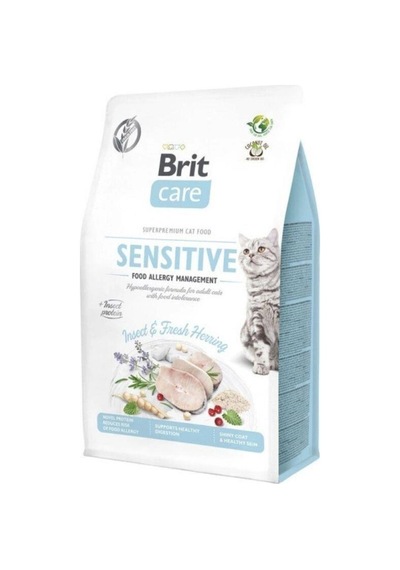 Brit Care Gıda Toleransı Olan Kediler İçin Larva Proteinli Tahılsız Yetişkin Kedi Maması 2 Kg