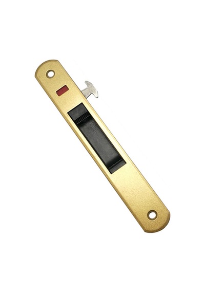 Sürgülü Kapı Kilidi Pencere Kilit Düzenli Garaj Mobilyaları İçin Sessiz Çalıştırma Kilidi Pürüzsüz Ve Çekin Gold