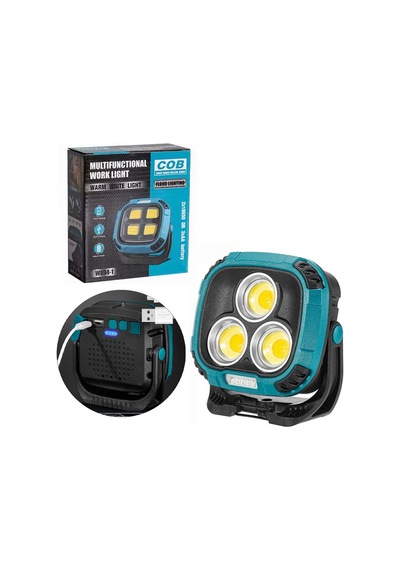 Powermaster Mx-w891 4000k - 7000k - Kırmızı 3 Cob Ledli 30 Watt Ç